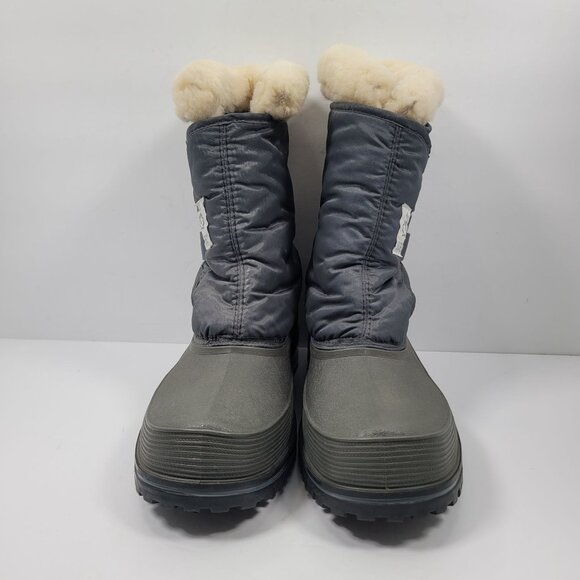 Sorel Men's Gray Winter Snow Boots Made In Canada US Size 11 - Picture 3 of 11